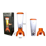 Barril Dispensador De Bebidas Bluetooth Con Luces Led