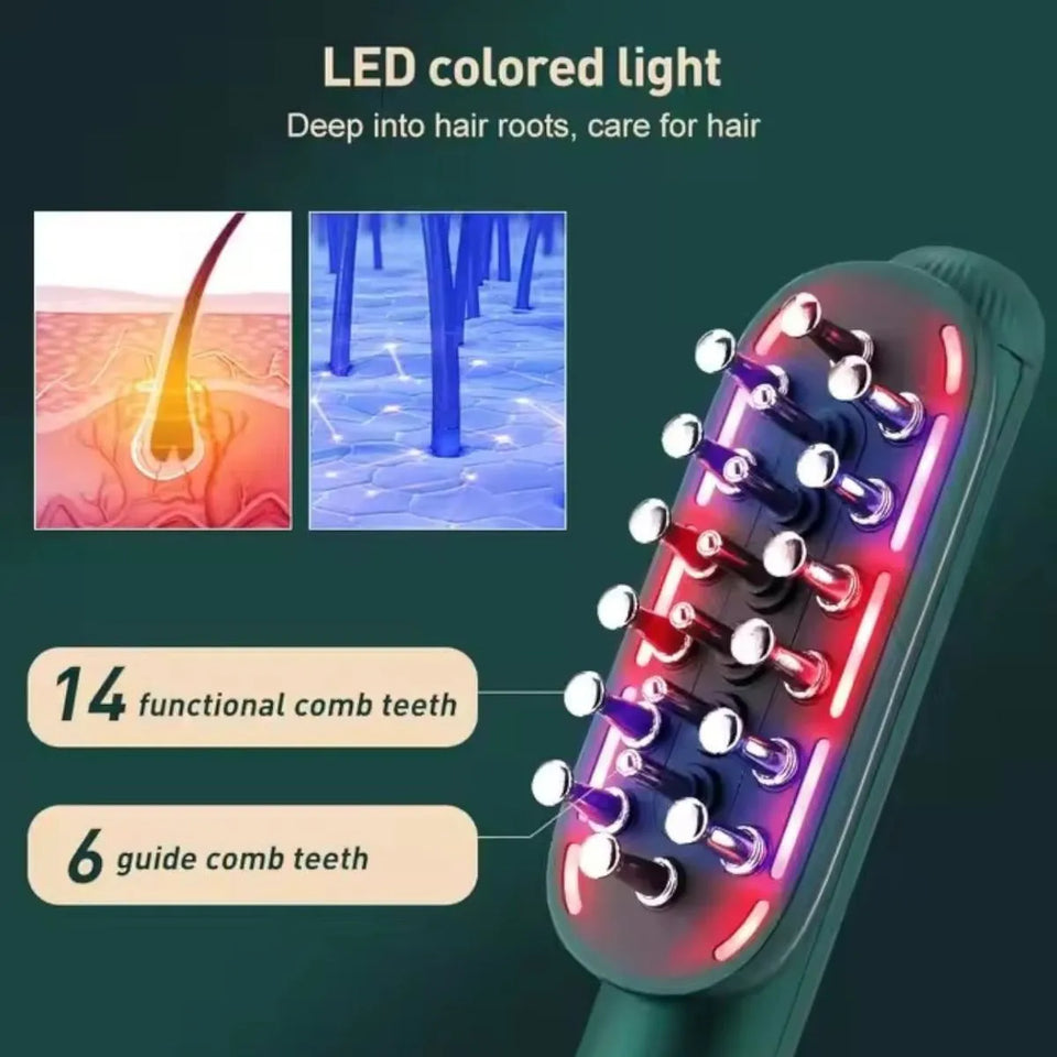 Cepillo Capilar con Terapia LED