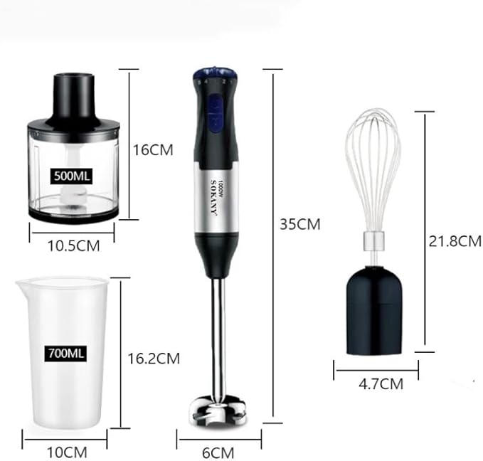 Batidora De Mano Sokany 4 En 1