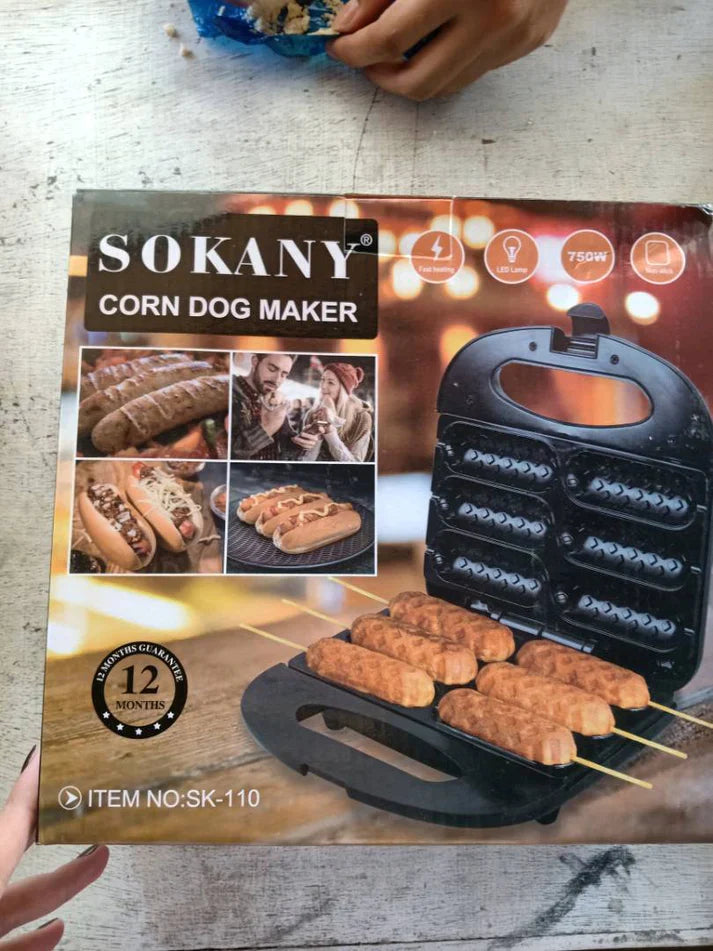 Máquina Eléctrica para Hot Dogs y Salchichas
