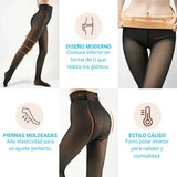 Medias Térmicas De Forro Polar Translucida