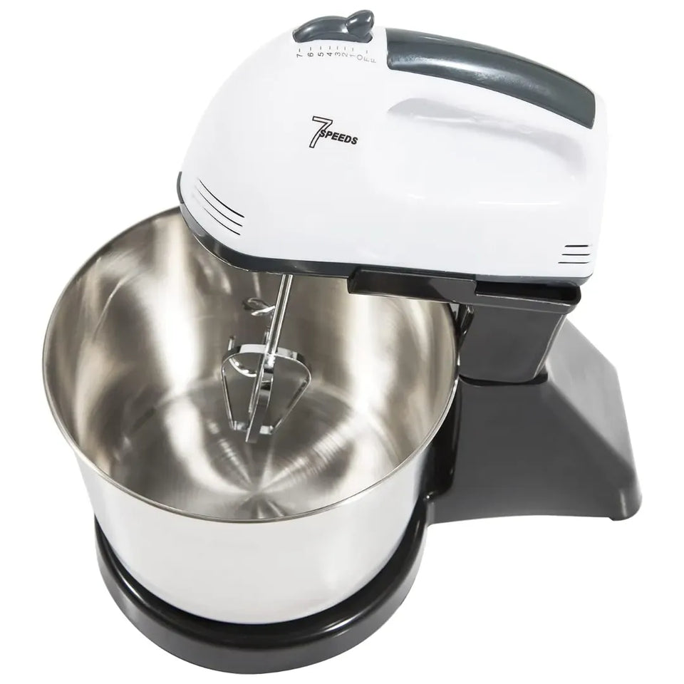 Batidora Electrica con Bowl de Acero Inoxidable