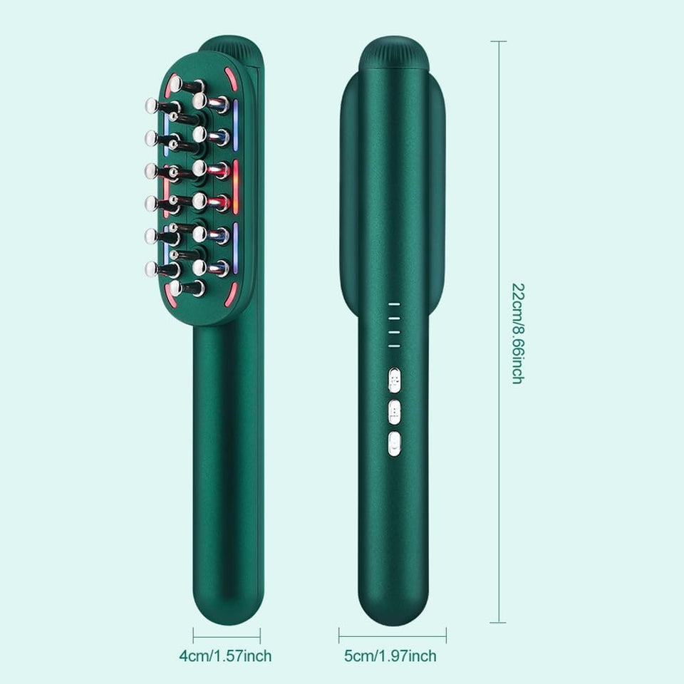 Cepillo Capilar con Terapia LED