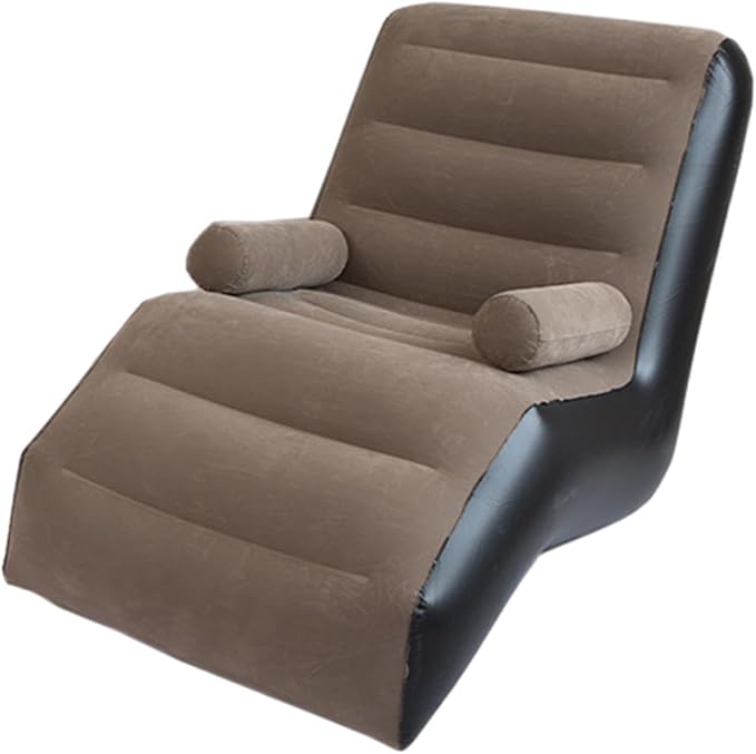 Sofá Inflable Portátil con Reposabrazos