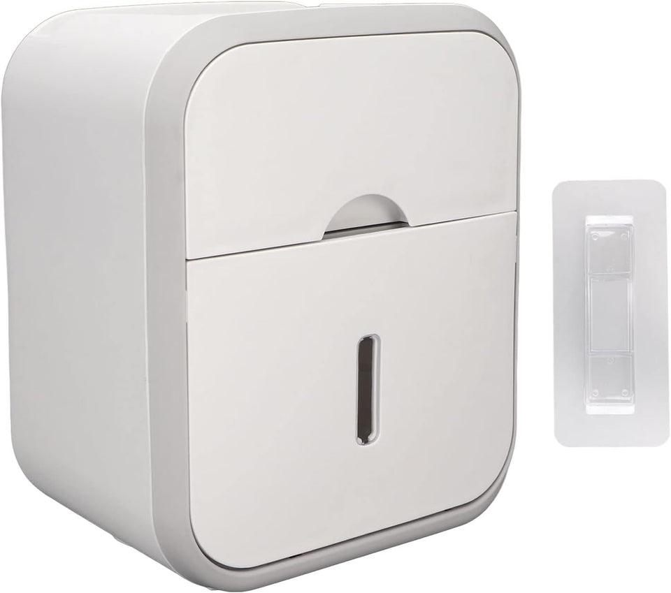 soporte de papel higiénico con almacenamiento