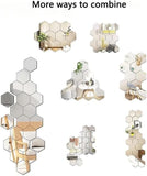 Espejos Hexagonales 30 Unidades