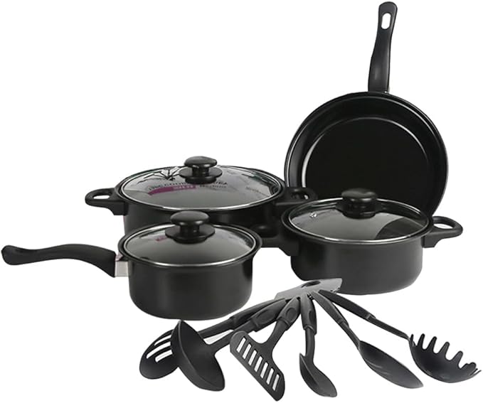 Juego De Ollas Y Utensilios 13 Piezas