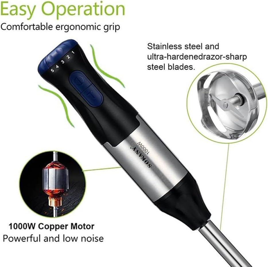 Batidora De Mano Sokany 4 En 1