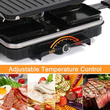 Parrilla Eléctrica Sokany 2 en 1 Multifuncional