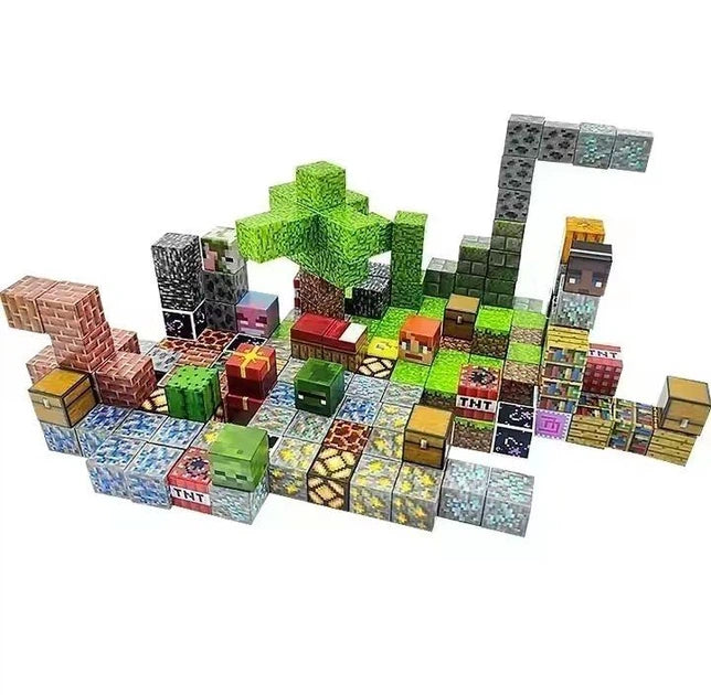 Bloques Magnéticos de Construcción – Set de 50 Piezas