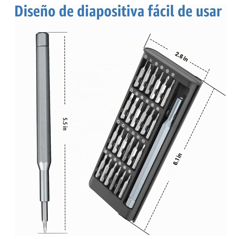 Kit de destornilladores de precisión 24 en 1