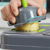 Cortador de Verduras Multifuncional 18 en 1 con Mandolina y Tabla de Acero