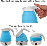 Tetera Eléctrica Plegable Portátil de Viaje 600 ml