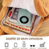 Mochila Capibara Afelpada Kawaii