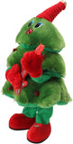 Árbol de Navidad de Peluche que Canta, Baila, Se Ilumina y Repite tu Voz