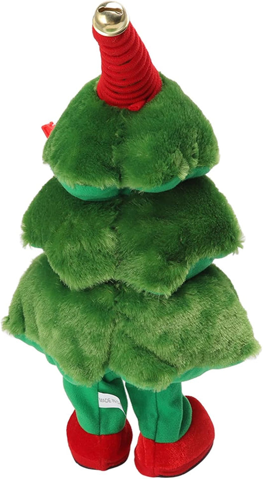 Árbol de Navidad de Peluche que Canta, Baila, Se Ilumina y Repite tu Voz