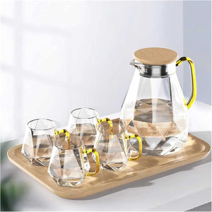 SET JARRA CON 4 TAZAS GLINS
