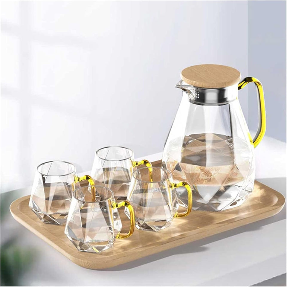 SET JARRA CON 4 TAZAS GLINS