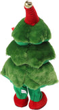Árbol de Navidad de Peluche que Canta, Baila, Se Ilumina y Repite tu Voz