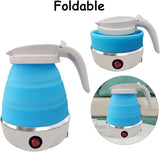 Tetera Eléctrica Plegable Portátil de Viaje 600 ml