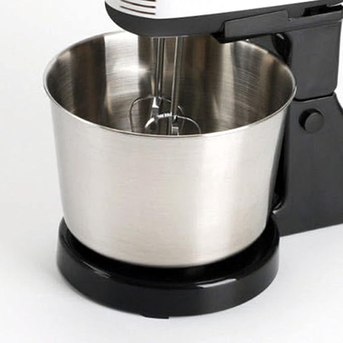 Batidora Electrica con Bowl de Acero Inoxidable