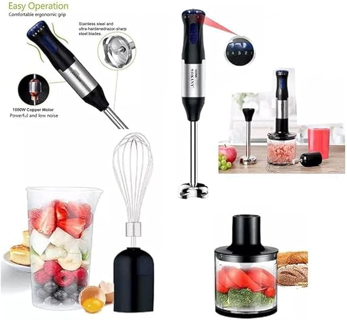 Batidora De Mano Sokany 4 En 1