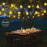 Cadena de Luces Solar para Decoración Exterior