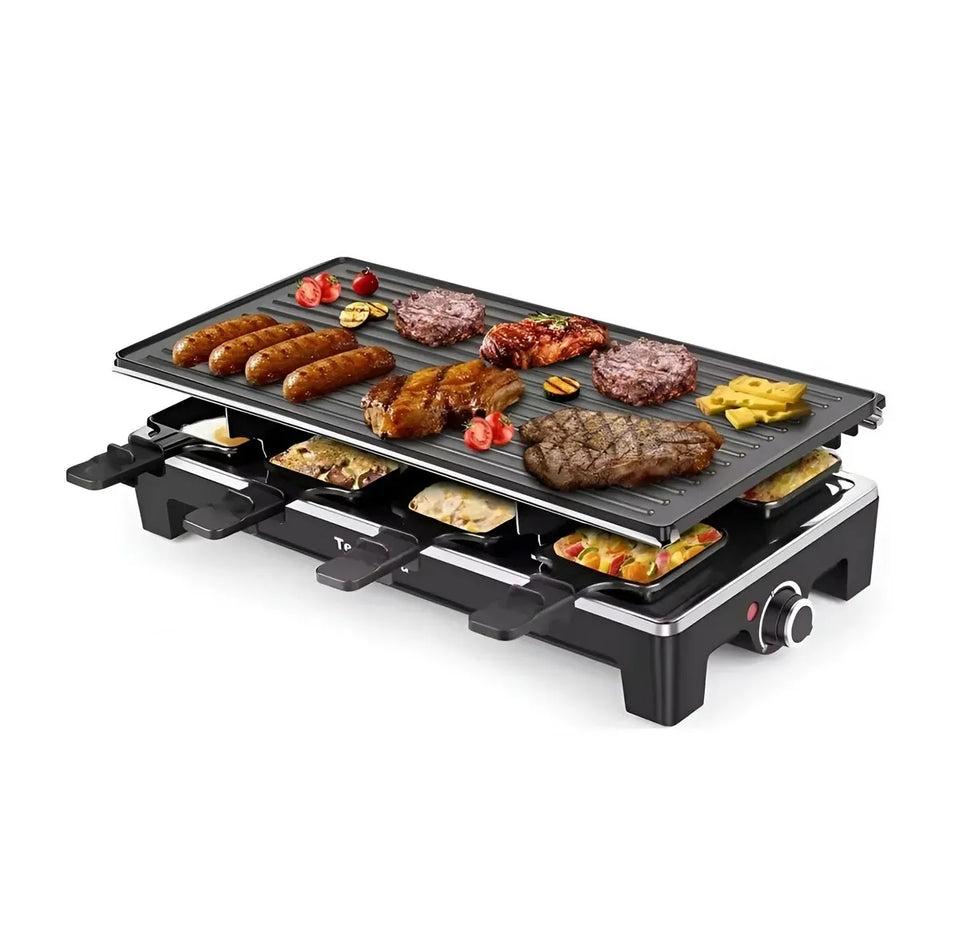 Parrilla Eléctrica Sokany 2 en 1 Multifuncional