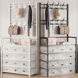 Perchero Organizador con Zapatero de 5 Niveles
