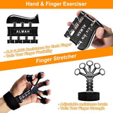 Kit de Entrenamiento para Fuerza de Agarre de Mano y Antebrazo 5 Piezas