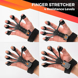 Kit de Entrenamiento para Fuerza de Agarre de Mano y Antebrazo 5 Piezas