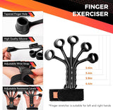 Kit de Entrenamiento para Fuerza de Agarre de Mano y Antebrazo 5 Piezas
