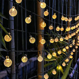 Cadena de Luces Solar para Decoración Exterior