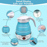 Tetera Eléctrica Plegable Portátil de Viaje 600 ml