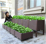 Cama De Jardin Elevada 3 Puestos