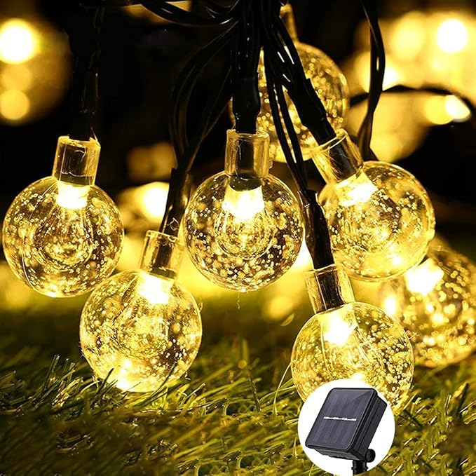 Cadena de Luces Solar para Decoración Exterior