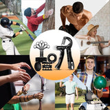 Kit de Entrenamiento para Fuerza de Agarre de Mano y Antebrazo 5 Piezas