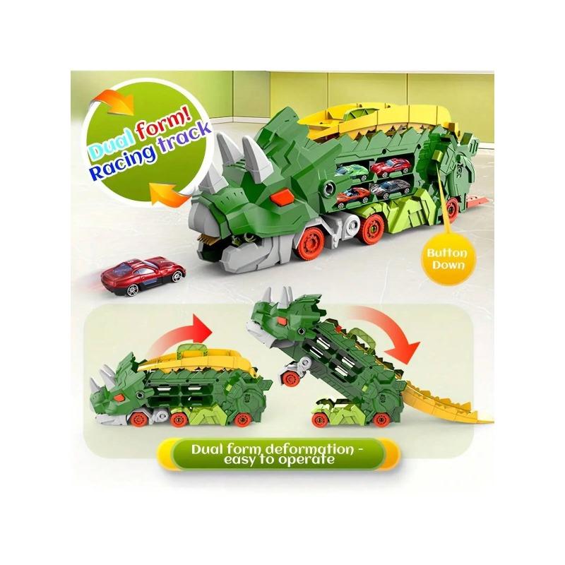 Camión Grúa en Forma de Dinosaurio