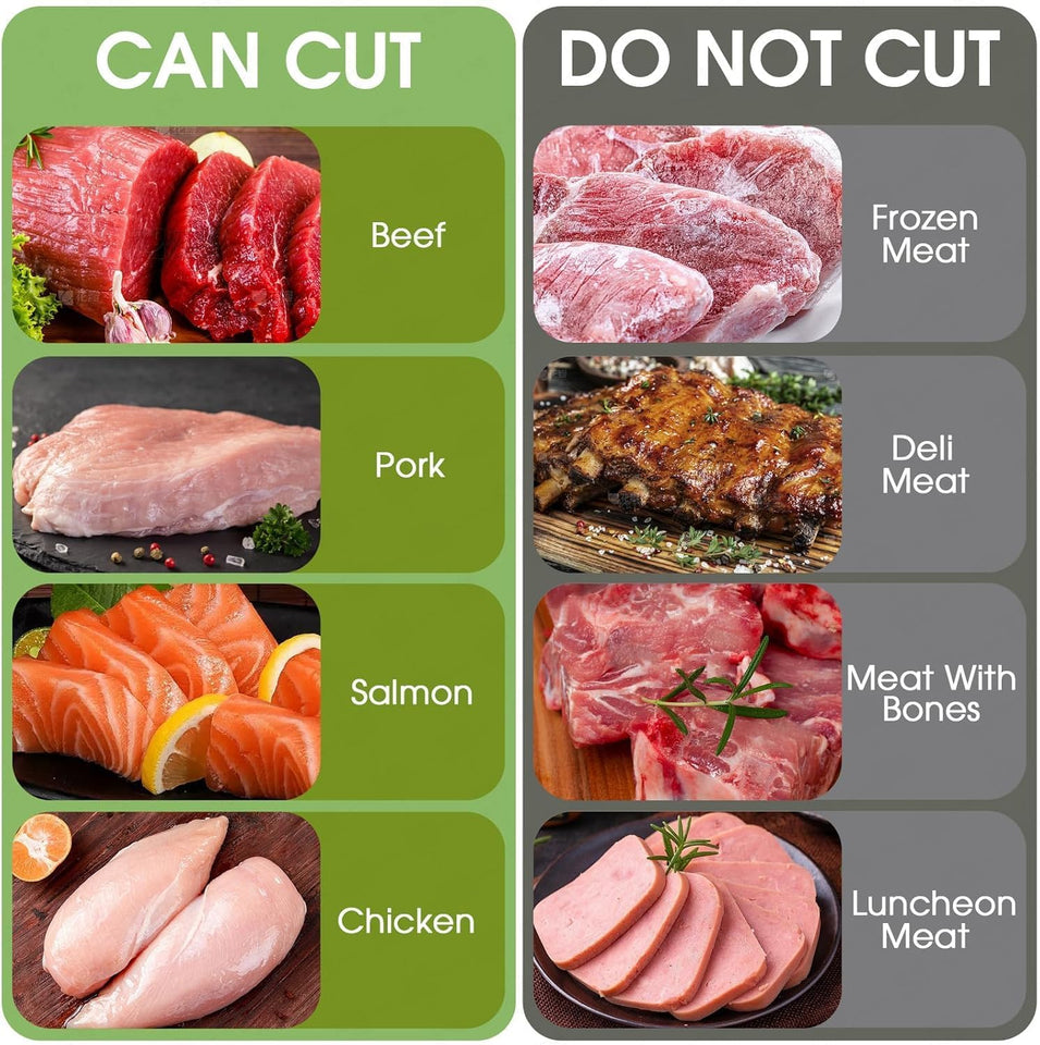 Cortador Manual de Carne Fresca