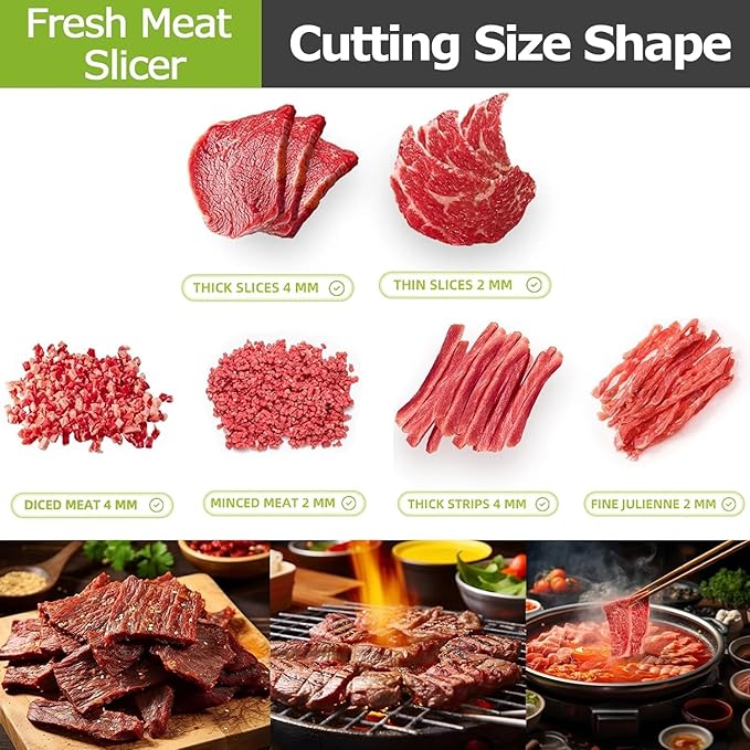 Cortador Manual de Carne Fresca