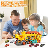 Camión Grúa en Forma de Dinosaurio