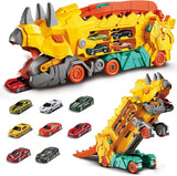 Camión Grúa en Forma de Dinosaurio