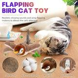 Juguete Interactivo de Pájaro Electrónico para Gatos