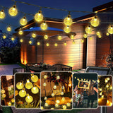 Cadena de Luces Solar para Decoración Exterior