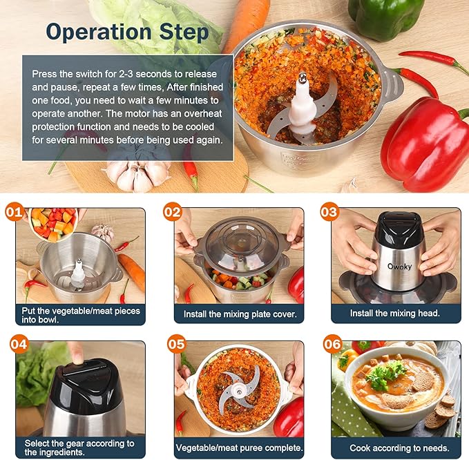 Procesador De Alimentos, 2 Lt
