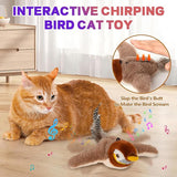 Juguete Interactivo de Pájaro Electrónico para Gatos