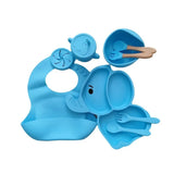 Set de Alimentación Infantil de Silicona 10 Piezas