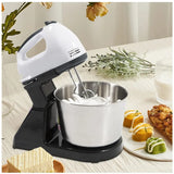 Batidora Electrica con Bowl de Acero Inoxidable