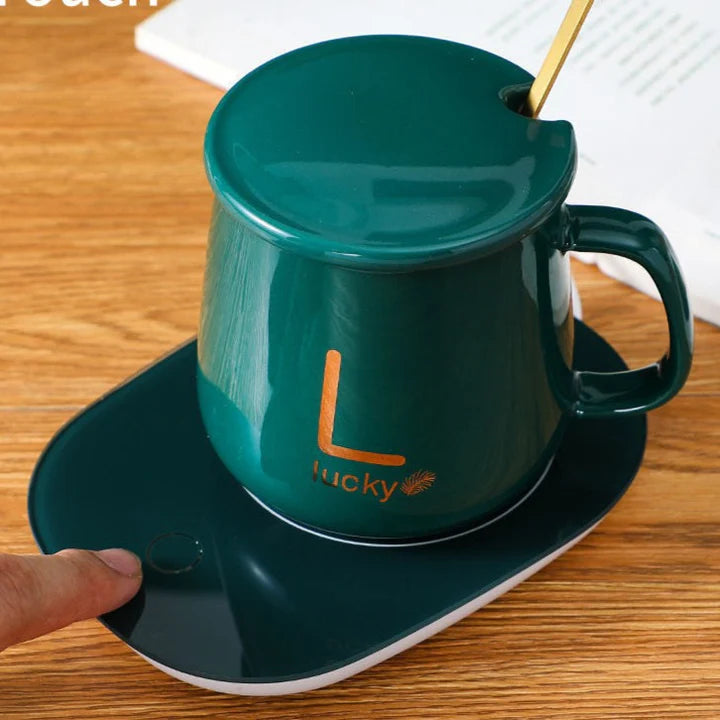 Taza Térmica con Base Calefactora Inteligente