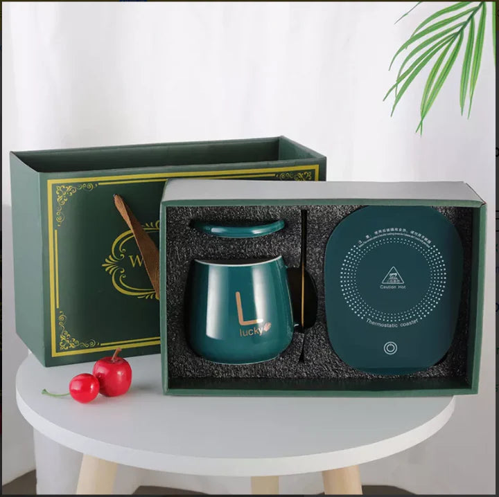 Taza Térmica con Base Calefactora Inteligente